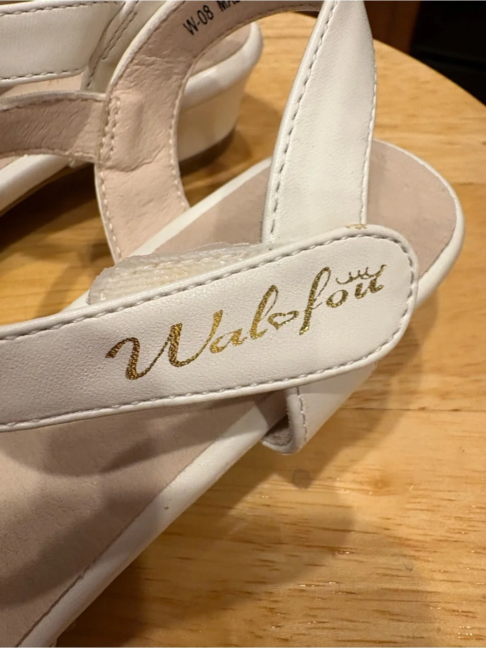 Wal Fou Rhinestone Strappy shoes NEW in Box!